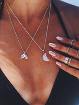 Pretty Fishtail Pattern Necklaces Accessories