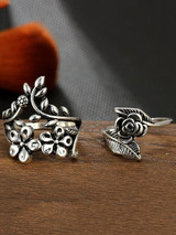 4pcs Vintage Rings Accessories