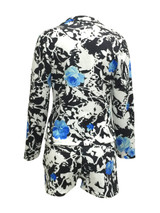 Casual Extraordinary Lapel Floral Printed Single Button Blazer And Short
