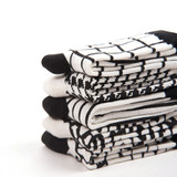 Windowpane Crew Socks