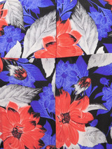 Casual Lapel Belt Floral Printed Remarkable Skater Dress