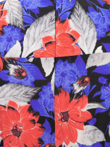 Casual Lapel Belt Floral Printed Remarkable Skater Dress