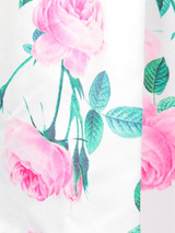 Casual Sleeveless Round Neck Floral Printed Skater Dresse