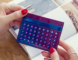 Leather Riveted Card Holder