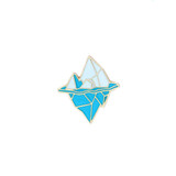 Iceberg Enamel Pin