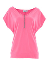 Casual V-Neck Basic Plain Short Sleeve T-Shirt