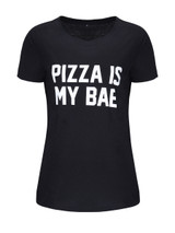 Casual Pizza Is My Bae Short Sleeve T-Shirt
