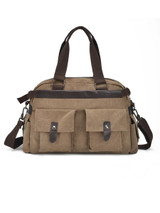 Casual Men Canvas Outdoor Casual Shoulder Crossbody Bag