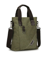 Casual PU Leather Crossbody Briefcase Business Laptop Handbag