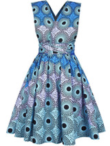 Casual Multi-Way Printed Skater Dress