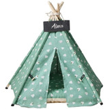 Plush Shapes Dog Teepee with Dog Bed