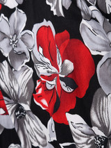 Casual Printed Captivating Round Neck Skater-dress