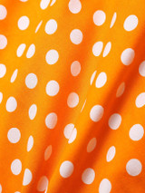 Casual Polka Dot Classical Round Neck Skater-dress