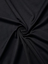 Casual Plain Elegant Round Neck Cocktail-dress
