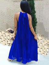 Pleated Maxi Dresses