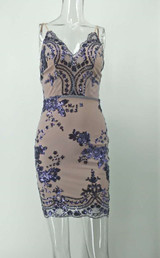 Summer Mini Dress Womens Sexy Gold Dropship Sequin Dress Party Dress
