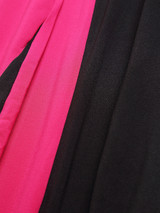 Casual Color Block Captivating Round Neck Bodycon-dress