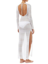 Pretty Backless Split-side Long Cover-Up Top