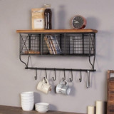Industrial Grid Storage Shelves