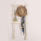 Handmade Macrame Wall Shelf