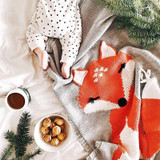 Cute Baby Animal Throw Blankets