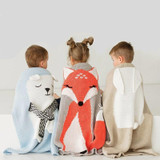 Cute Baby Animal Throw Blankets