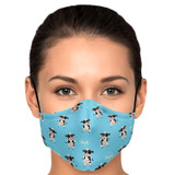 Happy Cow Facemask With 2 PM2.5 Filters