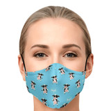 Happy Cow Facemask With 2 PM2.5 Filters