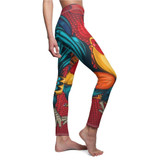 Colorful Rooster Leggings