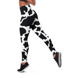 Vibrant Cow Print Leggings