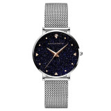 Mesh Band Stars Watches For Women Japan Quartz Watch