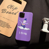 Cute Cartoon Girl Phone Case For iPhone 11 Pro Max Soft Silicone Cover Funda Coque