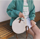 Bohemian Handmade Woven Round Shoulder Bag
