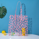 New Daisies Transparent Women Shoulder Bags