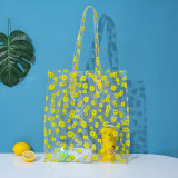 New Daisies Transparent Women Shoulder Bags