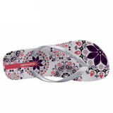 Girls Floral Bohemia Beach Sandals Flat Flip Flops