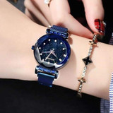 Luxury Magnetic Watch Women Starry Sky Watch | Magnet Watches