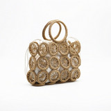 Handmade Beach Straw Bag Casual Bohemia Bali Hollow Woven Rattan Bag