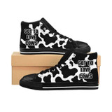Cow Print Women's High-top Sneakers