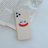 Funny Cartoon Phone Cases Cute Smiley Face iPhone Case Fundas Coque