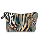 Makeup Bag Leopard Cosmetic Bag Organizer Women Multifunction Beauty Bag