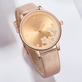 New Women Watches Luxury Fashion Flower Quartz Wristwatch Reloj Mujer