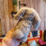Cute Phone Cases Rabbit 3D Furry Funny iPhone Case Warm Winter Cases