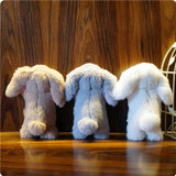 Cute Phone Cases Rabbit 3D Furry Funny iPhone Case Warm Winter Cases