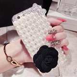 Pearl Rhinestone Diamond Crystal Glitter Phone Case luxury IPhone Case