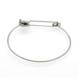 Personality Vintage Stainless Steel Nautical Pin Wire Bangle
