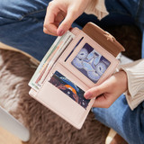 Fashion Women Flower Design Wallets Small Multifunction Purse