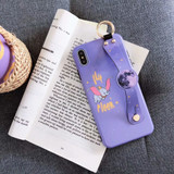 Dumbo Elephant Cartoon Cute Cases Wrist Strap Case for iPhone 6