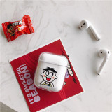 Case For AirPods Clear Protective Cover Cute Cartoon Earphone Case