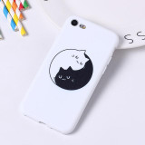 Cute Funny Cartoon Grumpy Cat Soft Matte iPhone Case Cover Coque